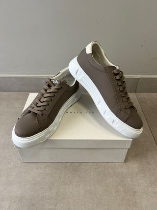 Sneakers uomo Pha Paris marrone/bianco