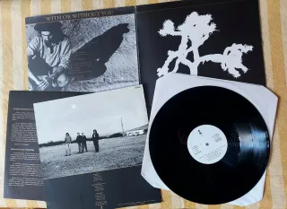 U2 Vinilo Maxi Single With Or Without You