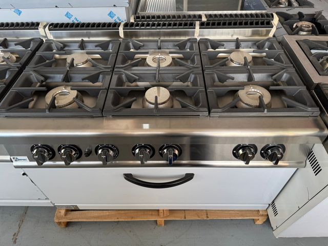 Cocina Industrial 6 Fuegos