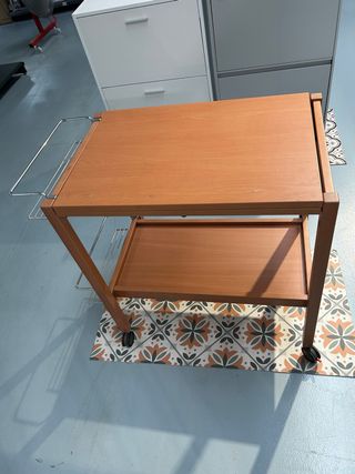 Carro Cocina Madera y Metal