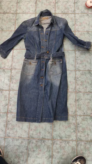 Vestido vaquero Massimo Dutti