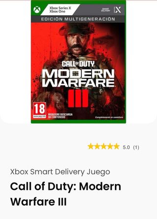 Call of Duty: Modern Warfare III Xbox