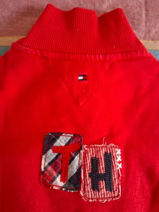 Chaqueta Sudadera Tommy Hilfiger Roja