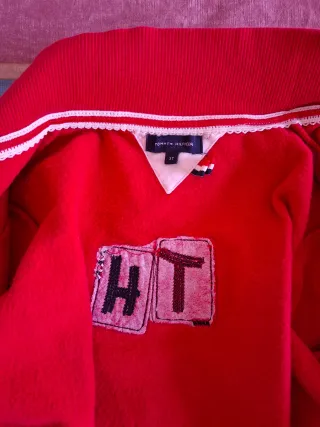 Chaqueta Sudadera Tommy Hilfiger Roja