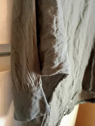 Blusa gris talla única