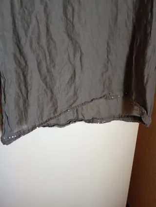 Blusa gris talla única