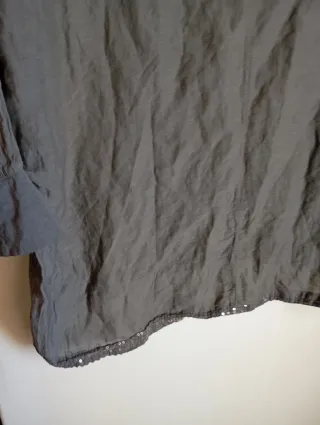 Blusa gris talla única