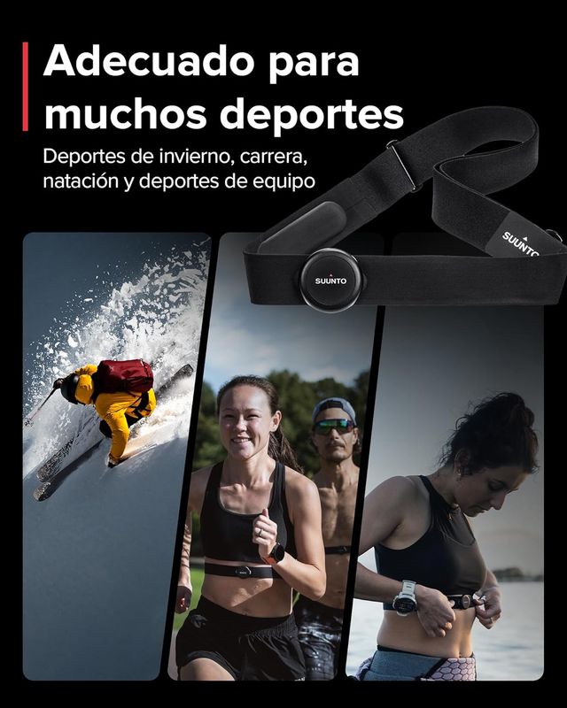 Cinto de Frequência Cardíaca Inteligente Suunto M