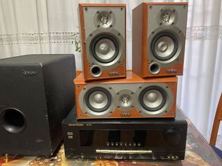 Equipo harman kardon AVR 1550, subwofer Infinity