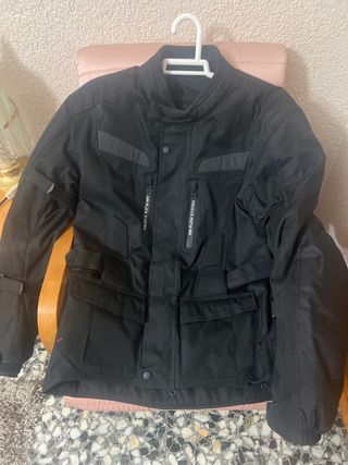 Chaqueta Moto Carretera Negra