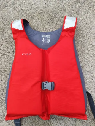 Chaleco Kayak Piragua Rojo y Amarillo