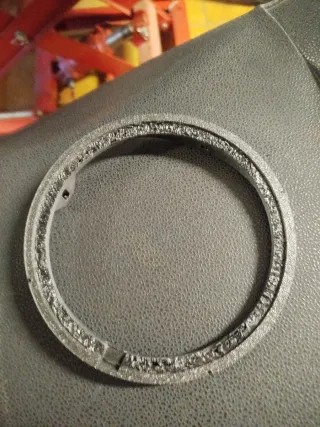 Faro LED y marco exterior para adaptar a vespa px.