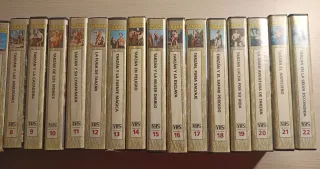 Colección entera de películas de Tarzán en VHS