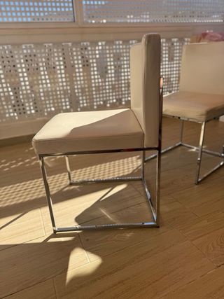 Set di 6 sedie in pelle di Calligaris