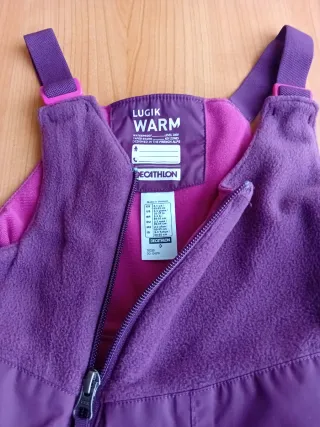 Peto de nieve para niña 2- 3 años