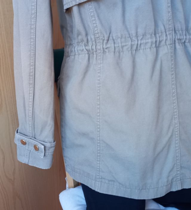 Parka Mango Mujer T M/L Beige