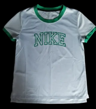 Camiseta Nike Blanca y Verde