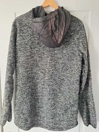 Chaqueta imitacion Salomon acolchada con capucha