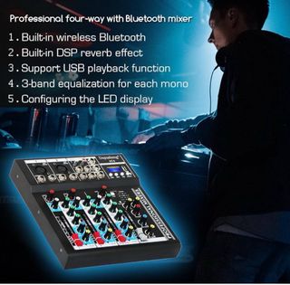 Depusheng HT4 Mixer audio portatile