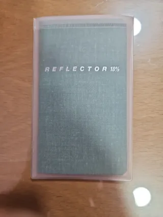 Carta Gris 18% e Riferimento Scanner FT8