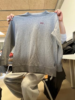 Sudadera Vans Gris Talla S