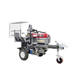 Astilladora 40T con elevador de troncos