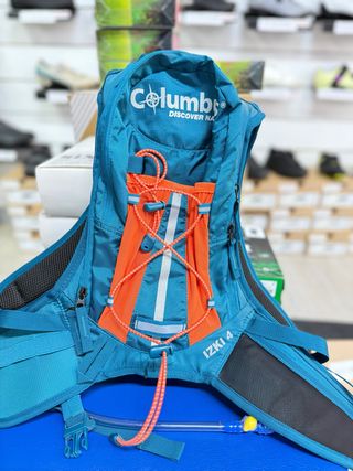 Mochila Columbia IZKI 4 Naranja/Turquesa