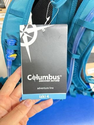 Mochila Columbia IZKI 4 Naranja/Turquesa