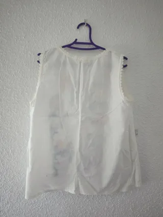 Camiseta DODO bordada flores y pájaros