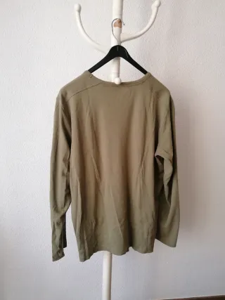 Camisa manga larga verde oliva talla Xl marca smog