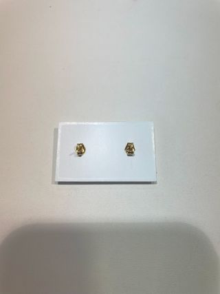Pendientes Oro 18K Piedras Multicolor