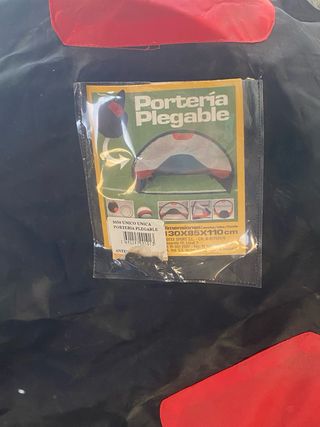 Portería Plegable Fútbol 130x85x110 cm