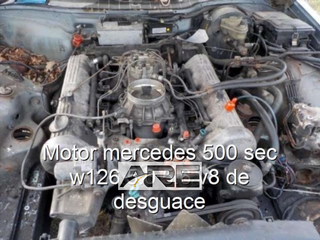 Motor mercedes 500 sec w126 5.0 5.6 v8 de