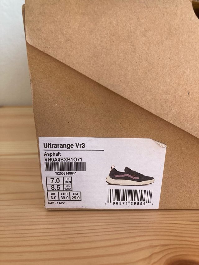 Zapatillas Vans Ultrarange Gris y Rosa