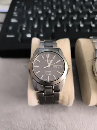 Reloj Seiko Sapphire Titanium 100M.original