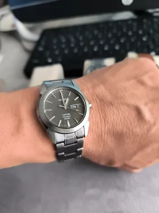Reloj Seiko Sapphire Titanium 100M.original