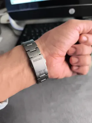 Reloj Seiko Sapphire Titanium 100M.original