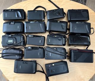 Lotto 18 Fotocamere Analogiche (Da Leggere) (Da Riparare)