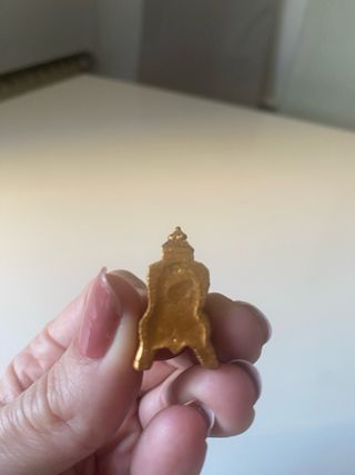 Reloj miniatura decoración casa muñecas