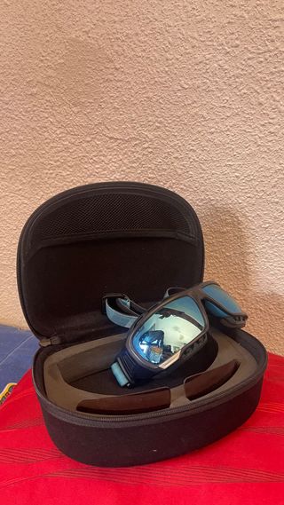 Gafas de esquí con funda