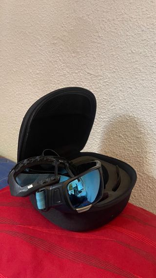 Gafas de esquí con funda