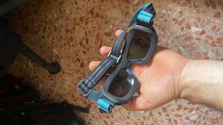 Gafas de esquí con funda