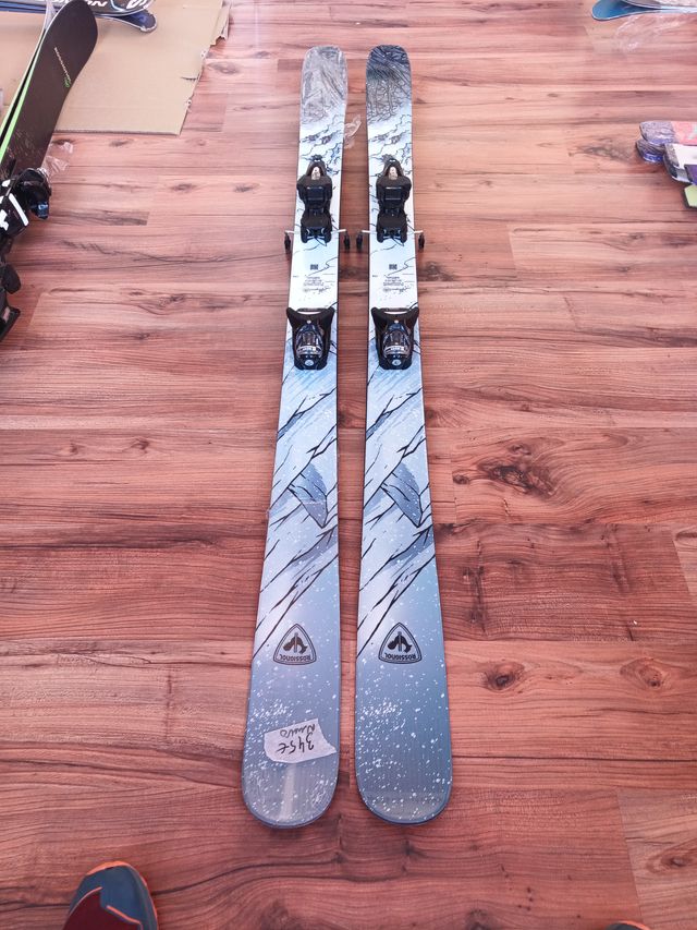 Sci freestyle da 176 cm con pattino 92 mm