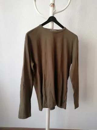 Camisa manga larga verde oliva talla XL Springfiel