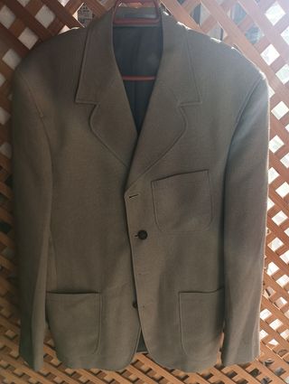 Americana hombre beige