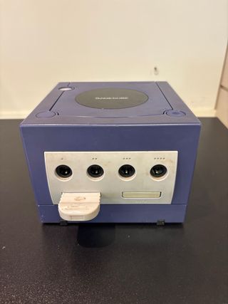 Nintendo GameCube Morado + Mando