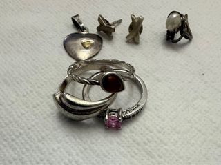 Lote de Joyería de Plata