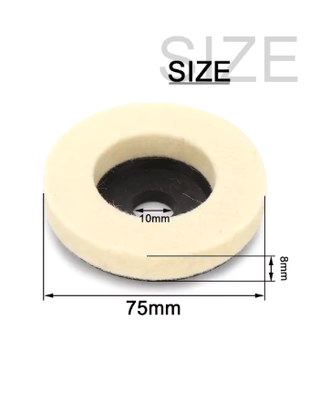 Discos 75mm 1 madera+1 azule+5 corte+2 flap+1 Lana