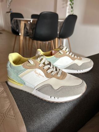 Zapatillas Pepe Jeans Beige Multicolor