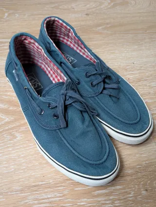 Vans náuticos azul talla 43